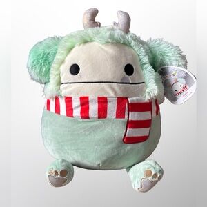 Squishmallows Joelle the Bigfoot Christmas Plush Toy 12”